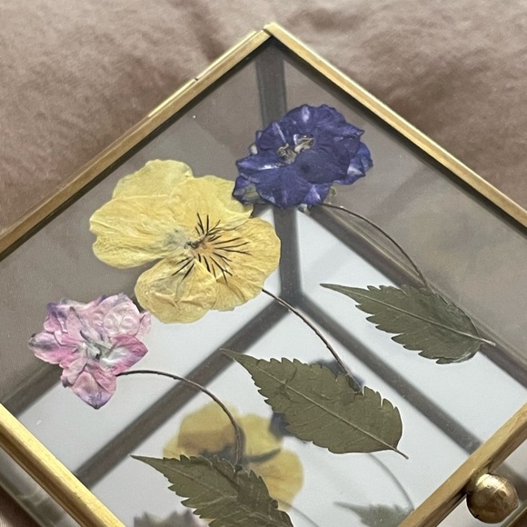 Jewelry Box - Antique-Style Gold Mirror - Picture 3 of 7